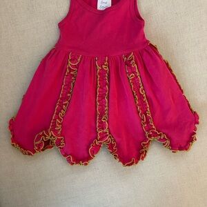 Lemon Loves Layette Bay Girls’ Dress w/ attached bloomer Size 6-12 months